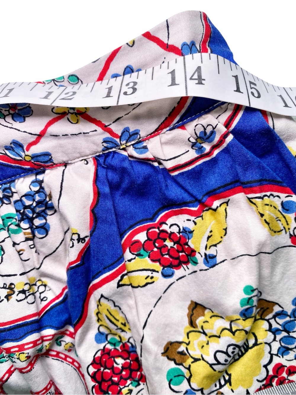 Boden Retro Plate Print Cotton A-Line
Skirt Blue US 8R Rare Print - Picture 9 of 13